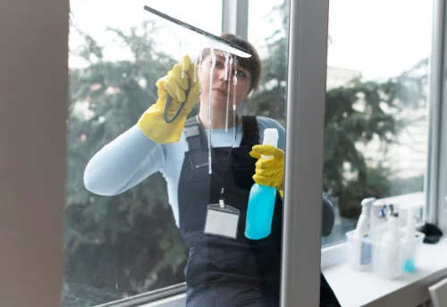 Nettoyage de vitres intérieures et extérieures à Claville